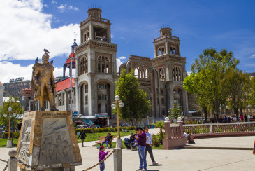 Main Square, Huaraz, Ancash